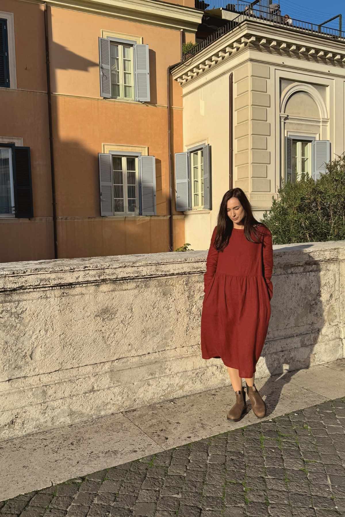 Rochie din in Aubrey