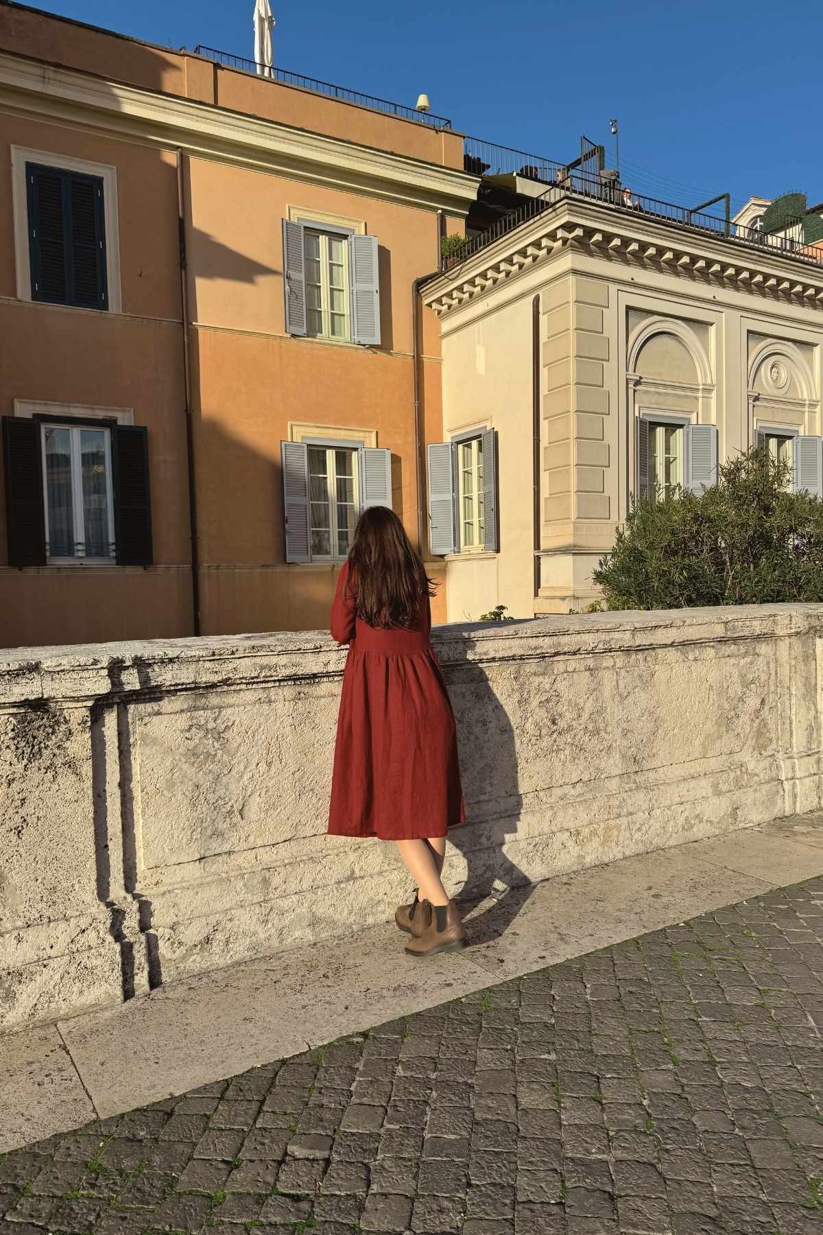 Rochie din in Aubrey
