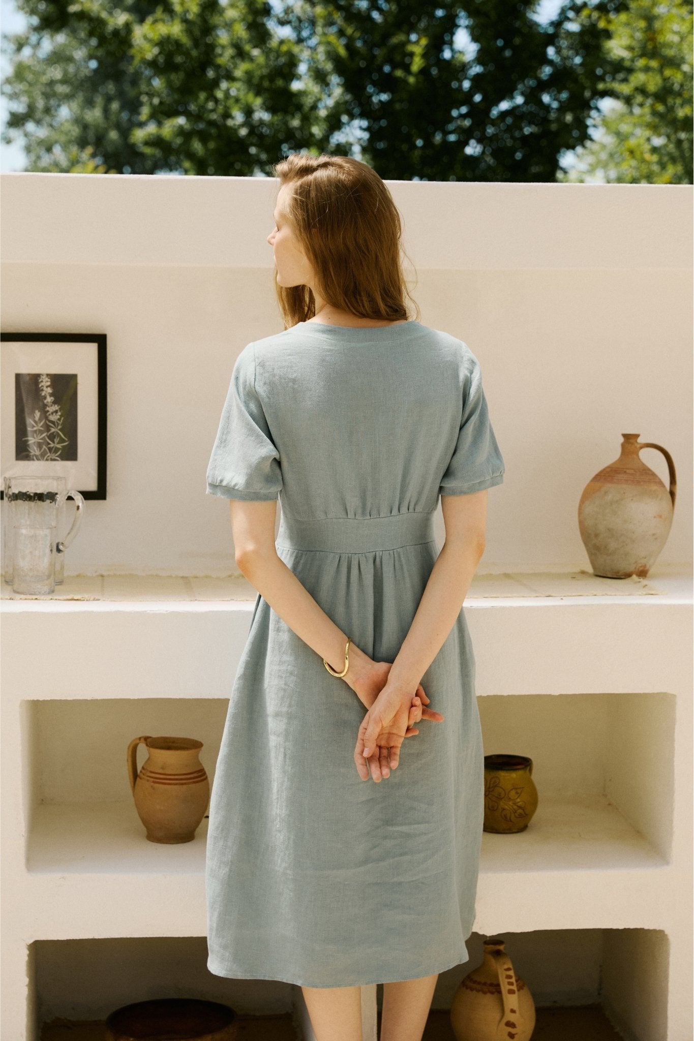 Sarah Dress Blue