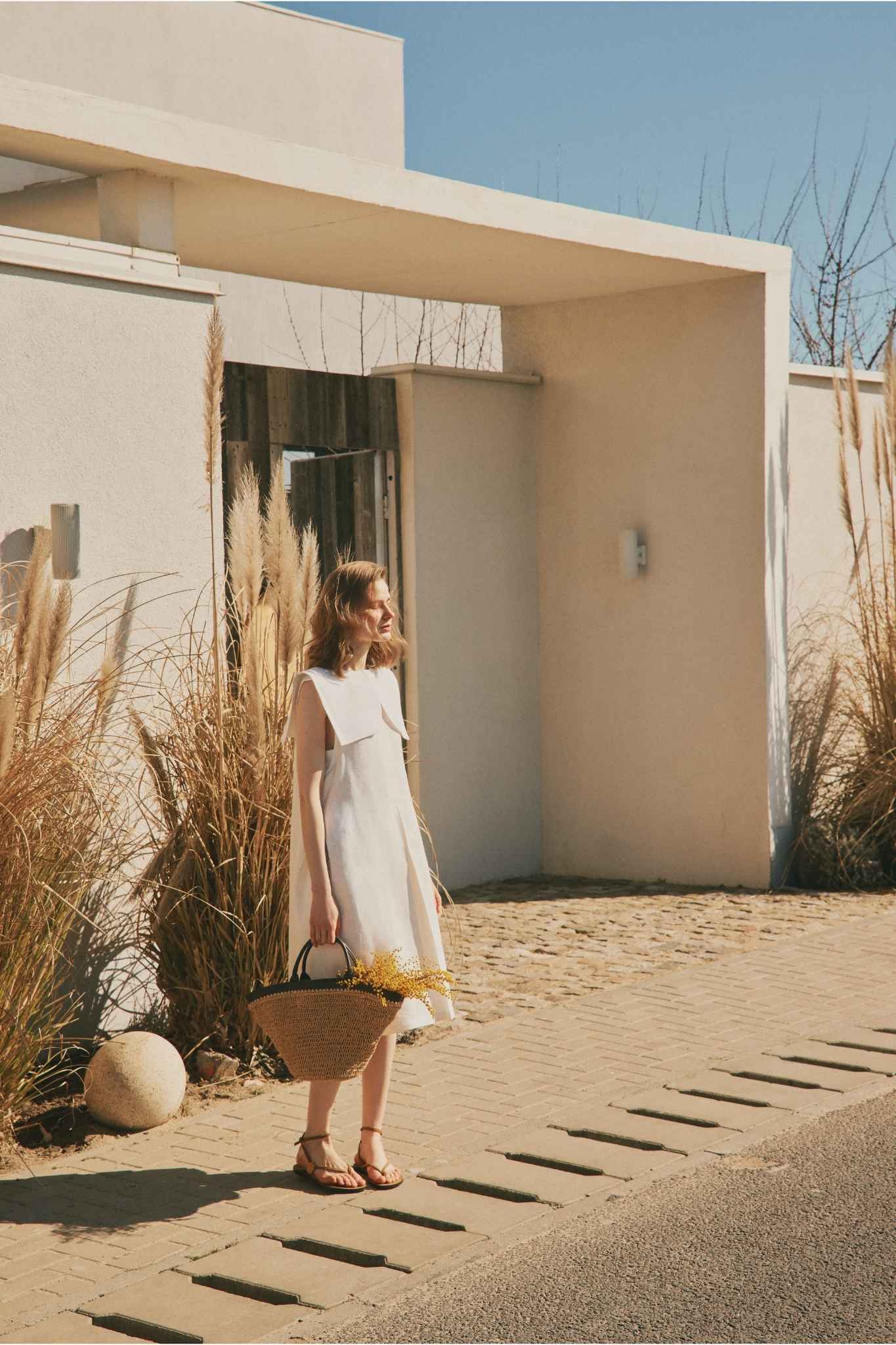 Rochie din in Irene